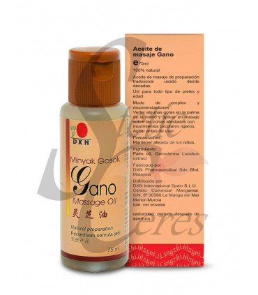 Aceite de Masaje Gano con Ganoderma DXN España  en oferta
