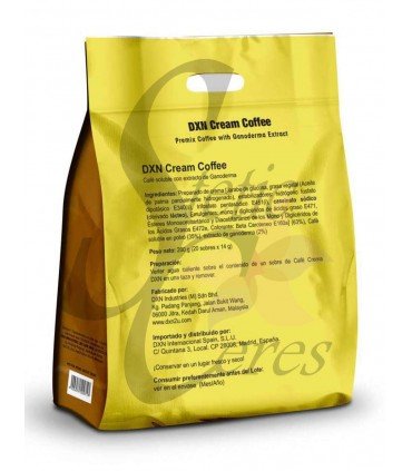 Cafe Crema Gourmet con Ganoderma y sin azucar DXN España  en oferta