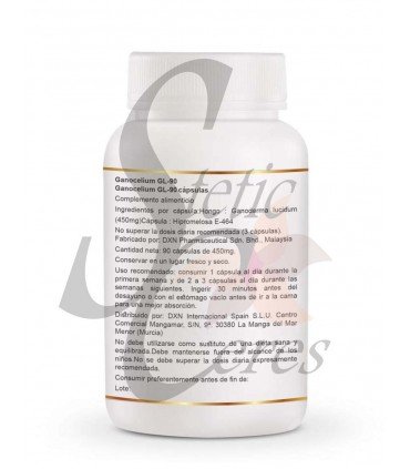 GL 90 - Ganoderma Mycelium en 90 cápsulas DXN España  en oferta