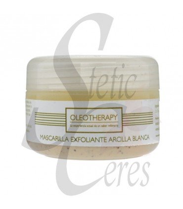 MASCARILLAS EXFOLIANTES DE ARCILLA BLANCA 100 ML-Oleotherapy Oleotherapy  en oferta